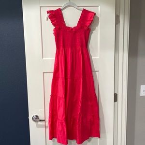 Hill House Ellie Dress in Raspberry Red
